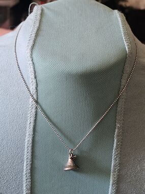Silver Plated Hershyes Kisses Pendant